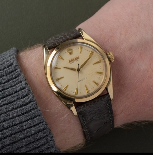 1961 9ct gold rolex - 1961, 6426