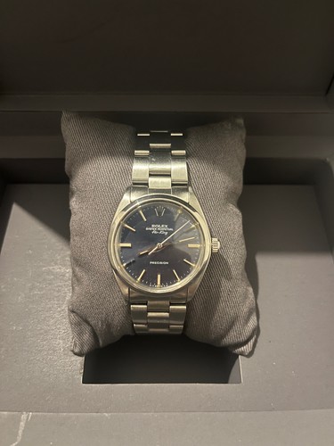 Rolex air king 5500 - rolex, blue