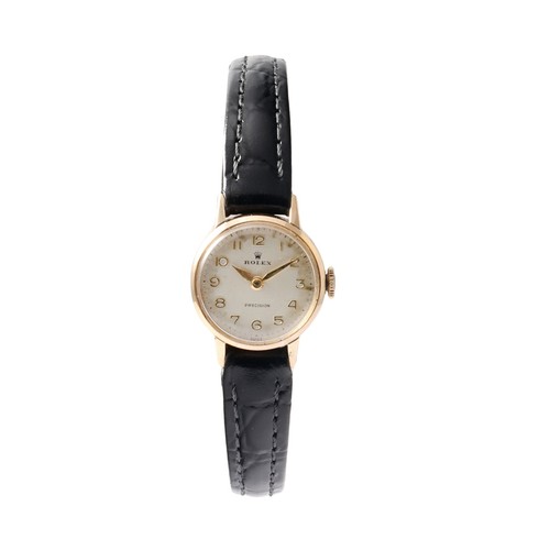 Rolex precision 9ct gold - rolex,