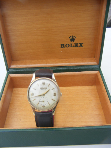 Rolex vintage percision 9ct - rolex,