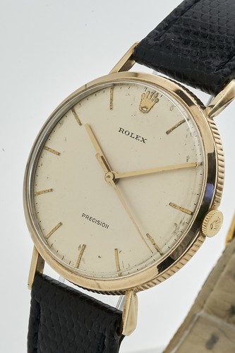 Rolex precision swiss - precision, ‘coin