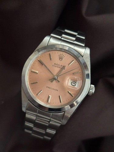 Rolex oysterdate silver - rolex, men's